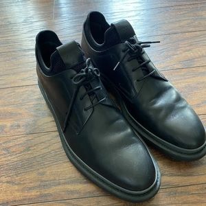 TOD'S Men's Leather Derby Dress Shoe Italian Size 10
